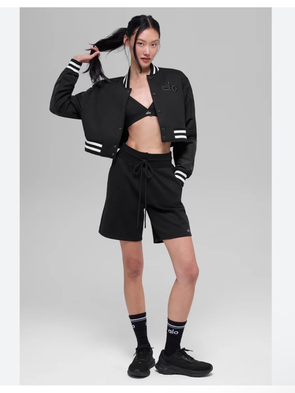 ALO Yoga HIGH-WAIST EASY
SWEAT SHORT